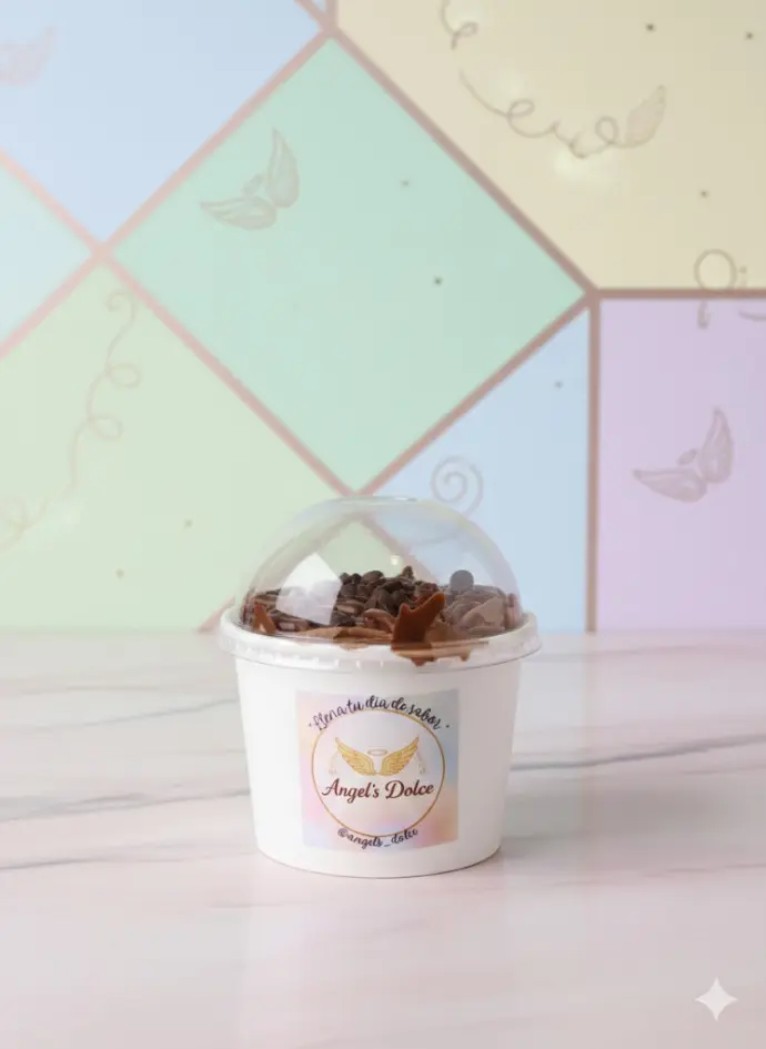 Cuchareable cheesecake de Nutella