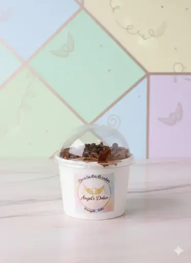 Cuchareable cheesecake de Nutella